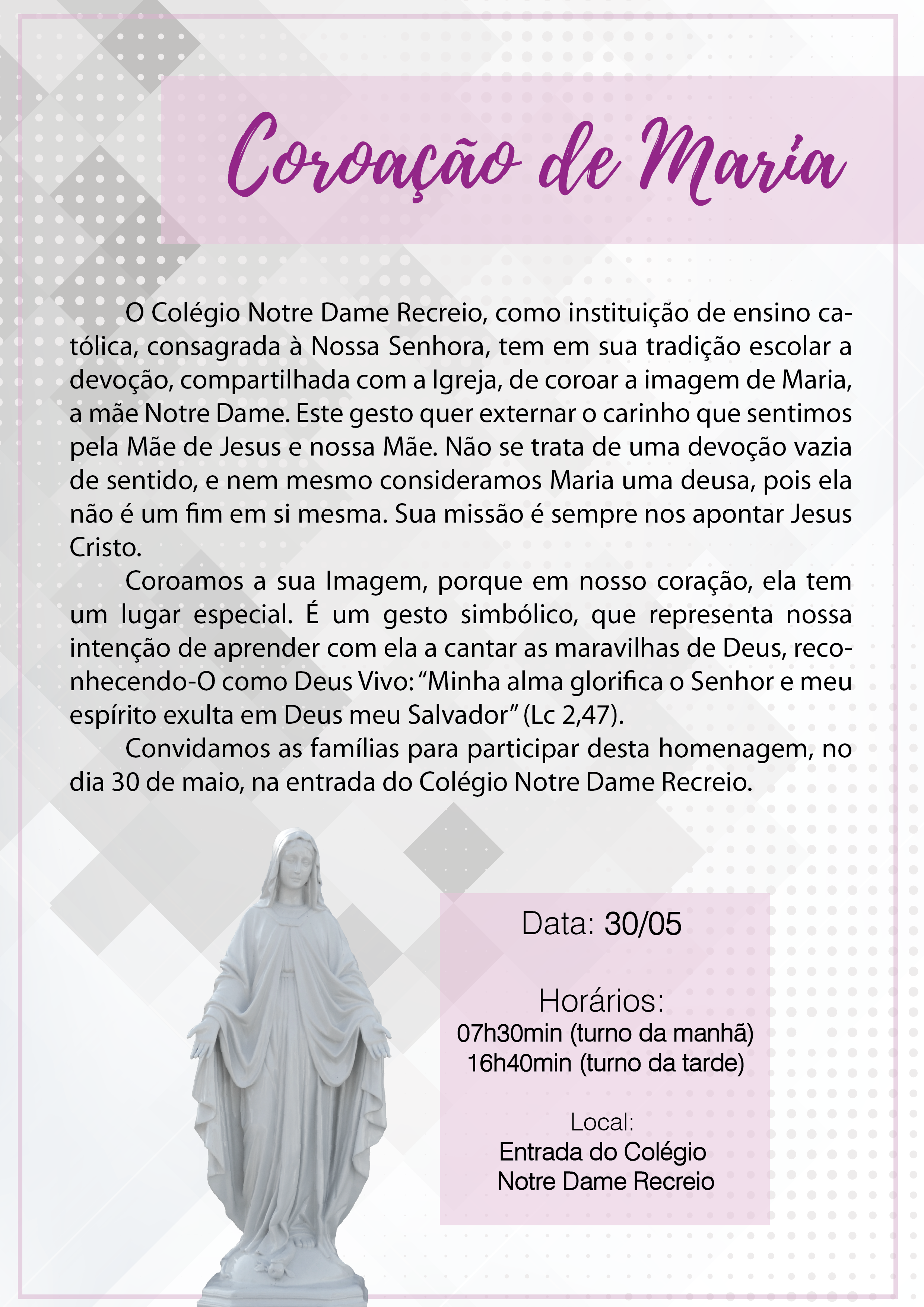 coroação de maria BANNER INTERNO-03-03-03-03